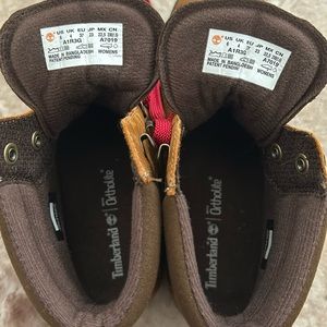 women's timberland ellendale tan boots hardly worn